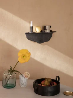 Cuencos Y Platos De Servir|Vajillas Completas></noscript>Ferm Living Cuenco de cerámica Flow Negro