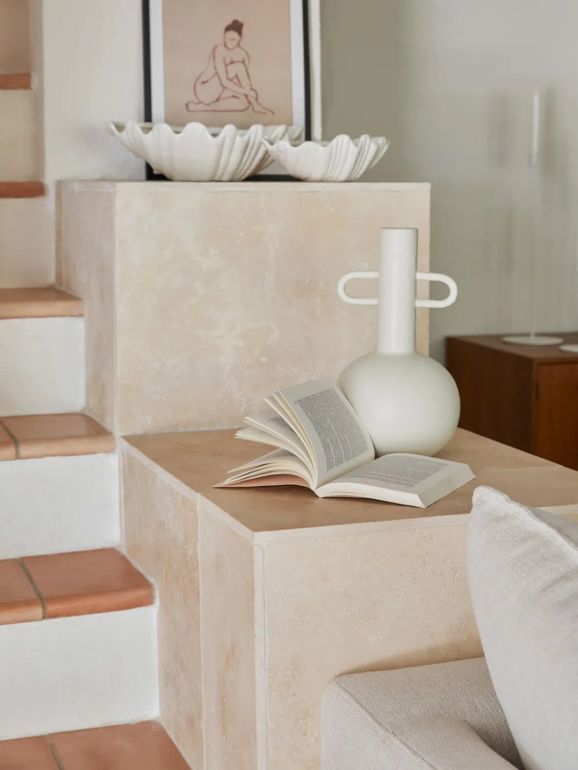 Cuencos Y Platos De Servir|Vajillas Completas>byon Cuenco de dolomita en forma de concha Shell