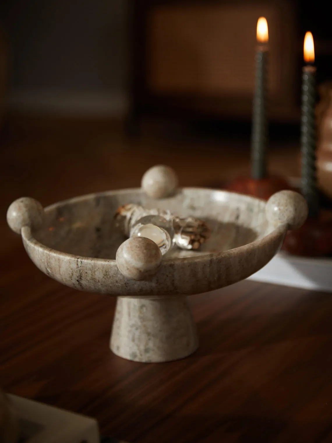 Jarrones|Cuencos Decorativos>Westwing Collection Cuenco decorativo de mármol Bonnie