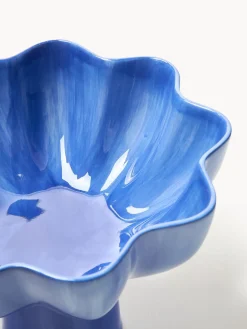 Jarrones|Cuencos Decorativos></noscript>&k Amsterdam Cuenco decorativo pintado a mano Sun Azul