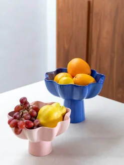 Jarrones|Cuencos Decorativos></noscript>&k Amsterdam Cuenco decorativo pintado a mano Sun Azul