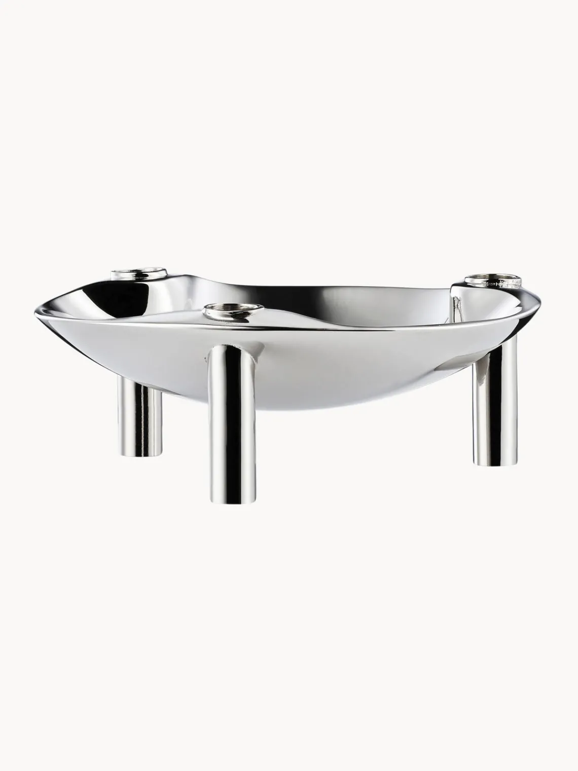 Cuencos Decorativos|Jarrones>STOFF Nagel Cuenco decorativo Plateado brillante