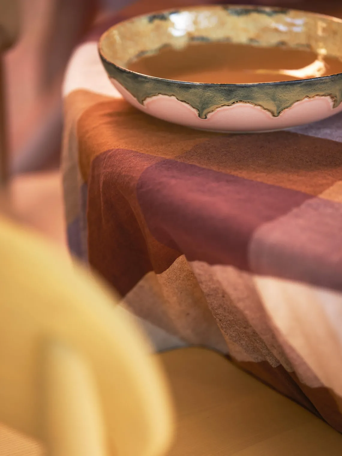 Cuencos Y Platos De Servir|Vajillas Completas>HKLIVING Cuenco para servir artesanal de gres 70's