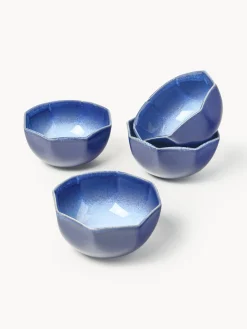 Hot Cuencos artesanales con esmalte reactivo Vinci, 4 uds. Boles Y Tazones|Vajillas Completas