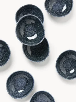 Boles Y Tazones|Vajillas Completas></noscript>Westwing Collection Cuencos artesanales en forma orgánica Macey, 4 uds. Tonos grises azulados brillantes