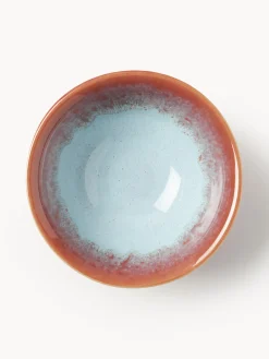 Boles Y Tazones|Vajillas Completas></noscript>Westwing Collection Cuencos artesanales Marguerite, 4 uds. Terracota, azul claro