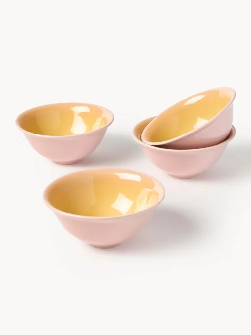 Discount Cuencos artesanales Marguerite, 4 uds. Boles Y Tazones|Vajillas Completas