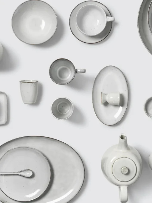 Boles Y Tazones|Vajillas Completas>Broste Copenhagen Cuencos artesanales , 4 uds. Nordic Sand