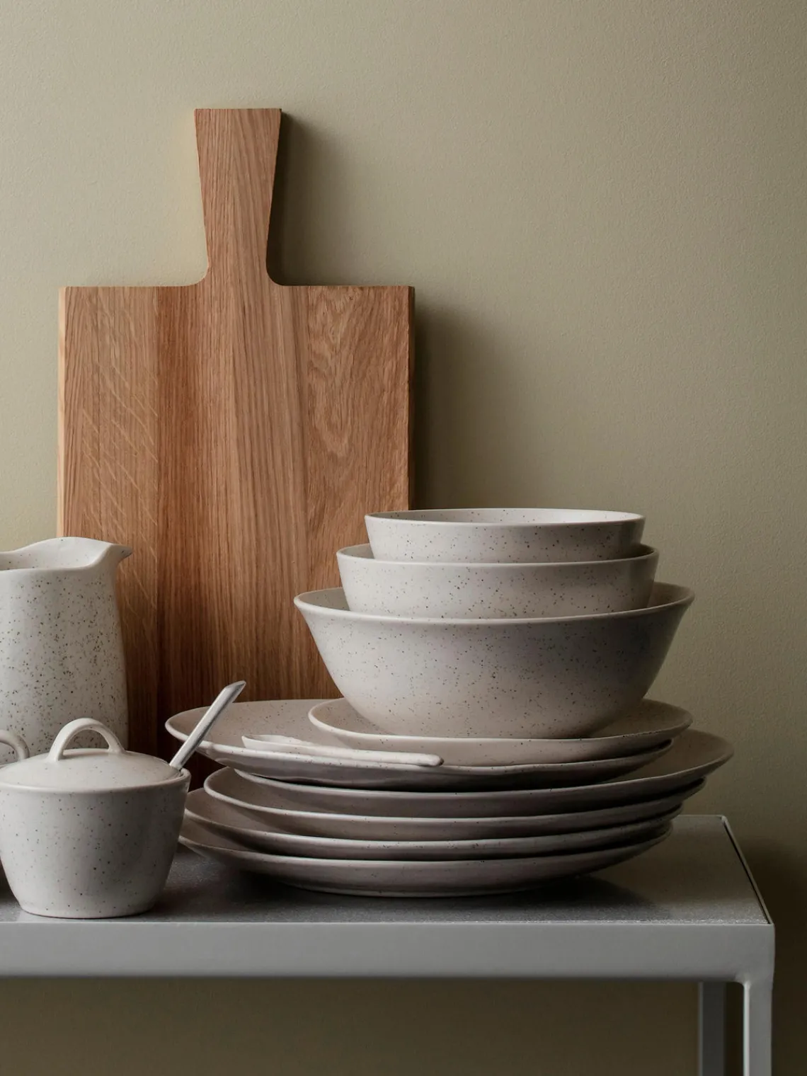 Boles Y Tazones|Vajillas Completas>Broste Copenhagen Cuencos artesanales , 4 uds. Nordic Vanilla