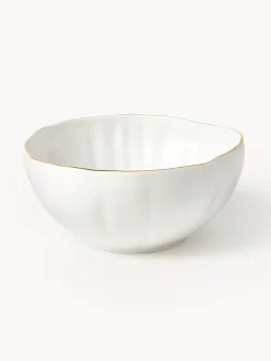 Hot Cuencos de porcelana con relieves Sali, 2 uds. Boles Y Tazones|Vajillas Completas