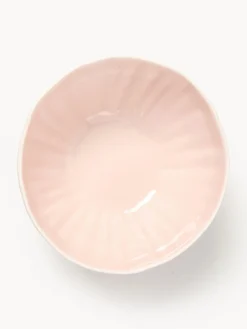 Boles Y Tazones|Menaje De Mesa></noscript>Westwing Collection Cuencos de porcelana con relieves Sali, 4 uds. Rosa claro