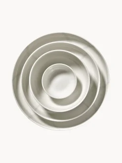 Outlet Cuencos de porcelana con esmalte reactivo Zuma, 2 uds. Boles Y Tazones|Vajillas Completas