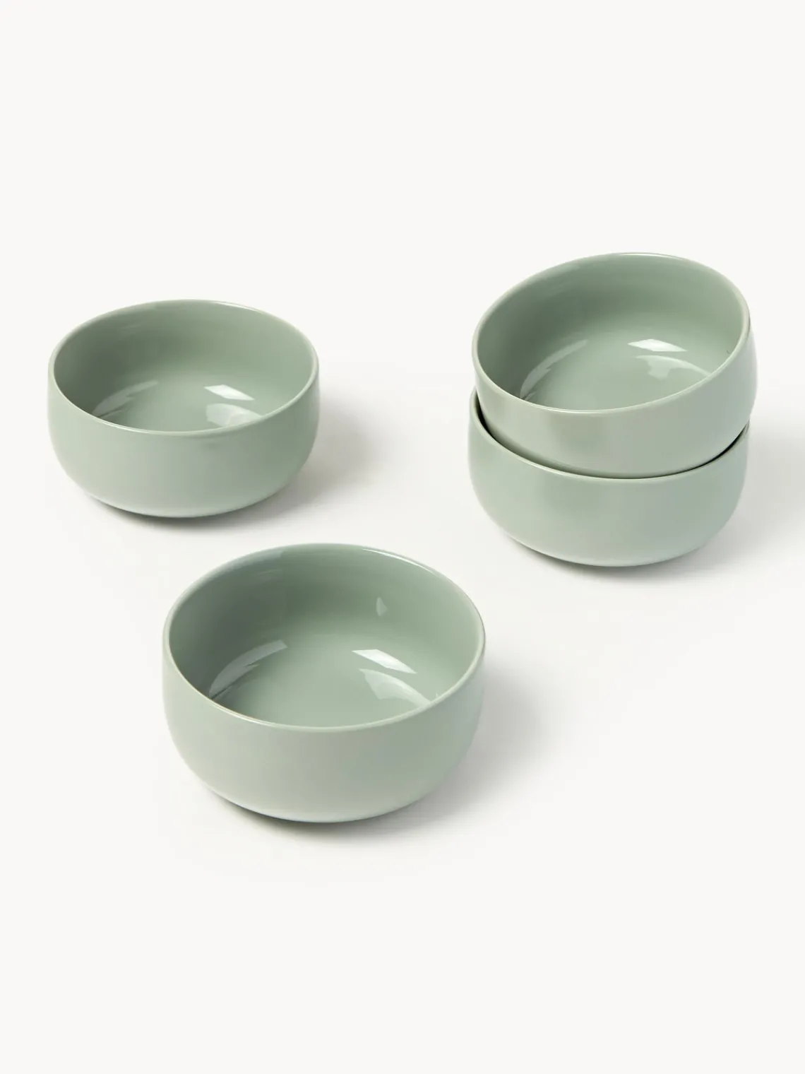 Cuencos de porcelana Nessa, 4 uds. Boles Y Tazones|Vajillas Completas