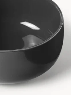 Boles Y Tazones|Vajillas Completas></noscript>Westwing Collection Cuencos de porcelana Nessa, 4 uds. Gris oscuro brillante
