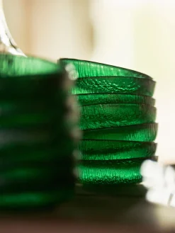 Boles Y Tazones|Vajillas Completas>HKLIVING Cuencos de vidrio The Emeralds, 2 uds.