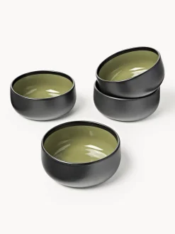 Boles Y Tazones|Vajillas Completas></noscript>Westwing Collection Cuencos pequeños Ginger (4 uds.) Verde, negro