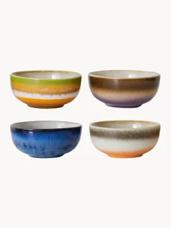 Boles Y Tazones|Vajillas Completas>HKLIVING Cuencos pequeños pintados a mano 70's, 4 uds.