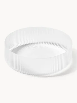 New Cuencos soplados con relieves Ripple, 4 uds. Cuencos Y Platos De Servir|Vajillas Completas