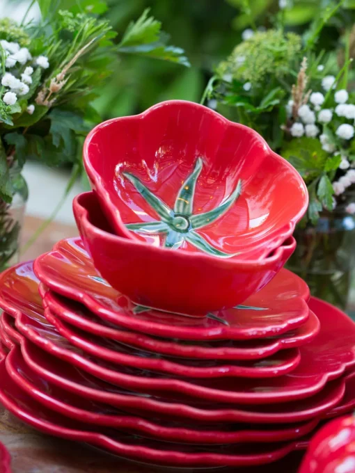Boles Y Tazones|Vajillas Completas>BORDALLO PINHEIRO Cuencos Tomato, 4 uds.