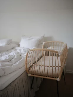 Sale Cuna artesanal de ratán ajustable en altura Martha Niños Cunas Para Bebé|Cunas Para Bebé