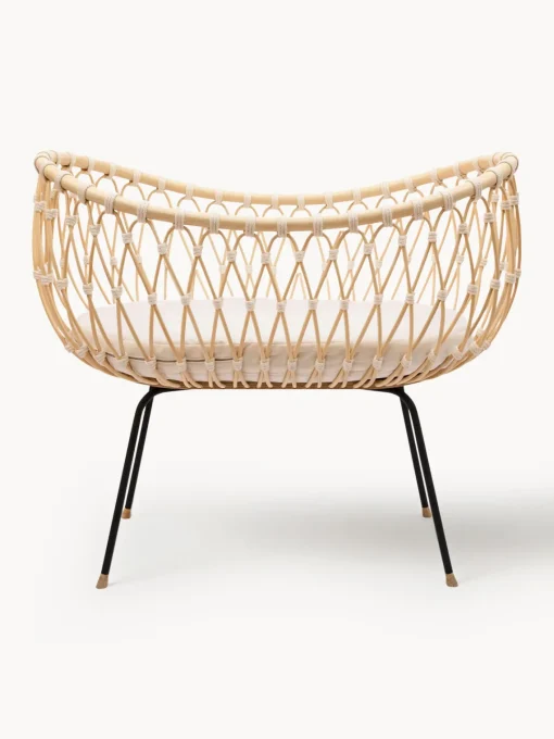 Cunas Para Bebé|Decoración Infantil>Bermbach Cuna artesanal de ratán Emil