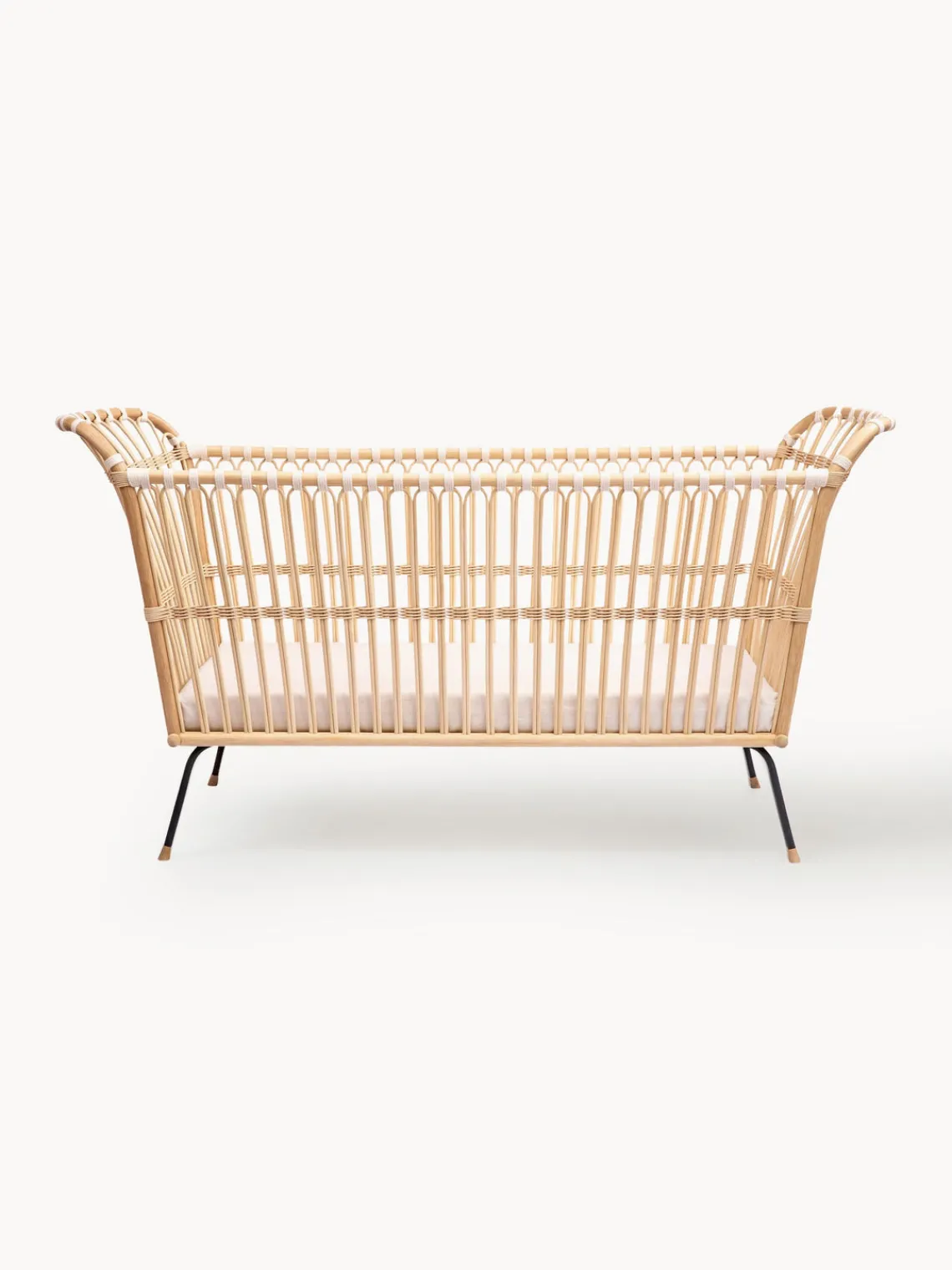 Best Cuna artesanal de ratán Frederick Niños Cunas Para Bebé|Cunas Para Bebé