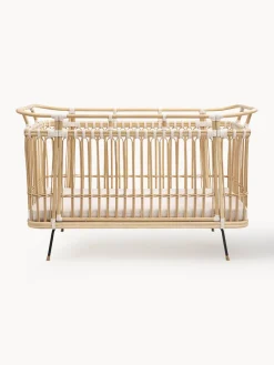 Cunas Para Bebé|Decoración Infantil>Bermbach Cuna artesanal de ratán Paul