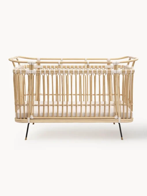 Cunas Para Bebé|Decoración Infantil>Bermbach Cuna artesanal de ratán Paul