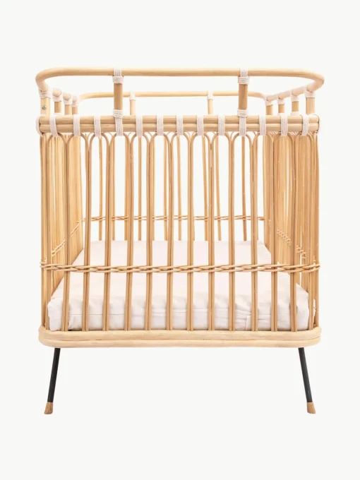 Cunas Para Bebé|Decoración Infantil>Bermbach Cuna artesanal de ratán Paul