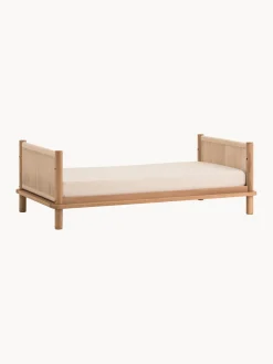 Outlet Cuna cama infantil extensible de madera de roble Latitude, 70 x 140 cm Niños Cunas Para Bebé|Decoración Infantil