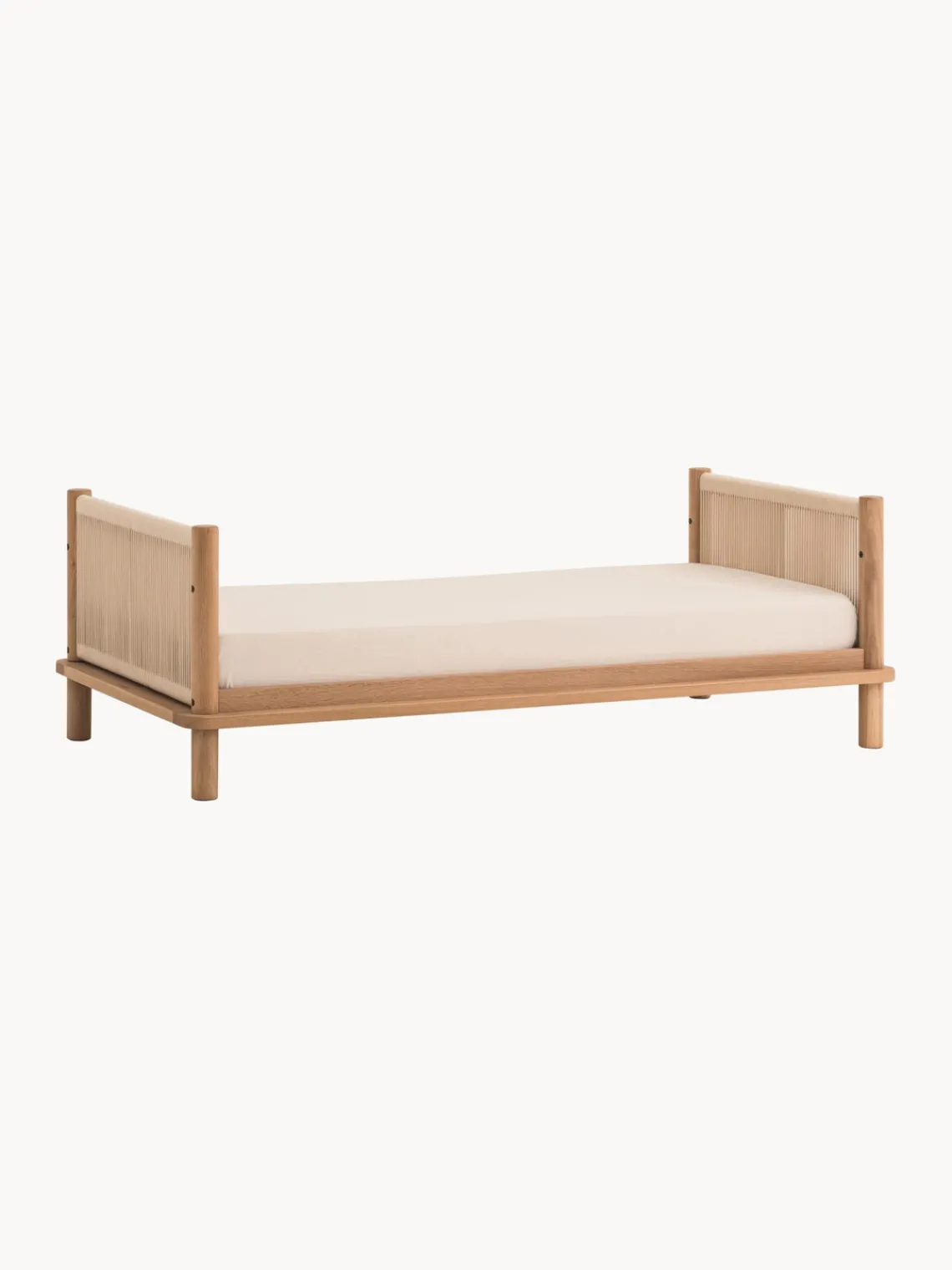Outlet Cuna cama infantil extensible de madera de roble Latitude, 70 x 140 cm Niños Cunas Para Bebé|Decoración Infantil
