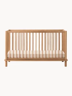 Outlet Cuna cama infantil extensible de madera de roble Latitude, 70 x 140 cm Niños Cunas Para Bebé|Decoración Infantil