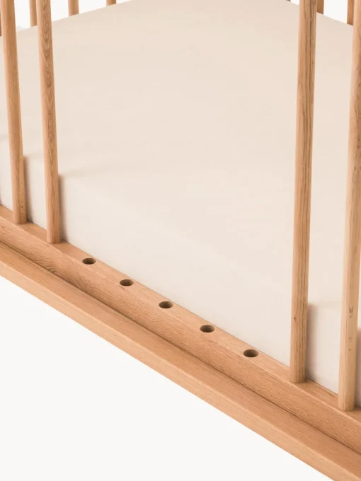Cunas Para Bebé|Decoración Infantil>Nobodinoz Cuna cama infantil extensible de madera de roble Latitude, 70 x 140 cm