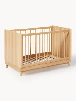 Discount Cuna de madera de haya Maralis, 70 x 140 cm Niños Cunas Para Bebé|Decoración Infantil