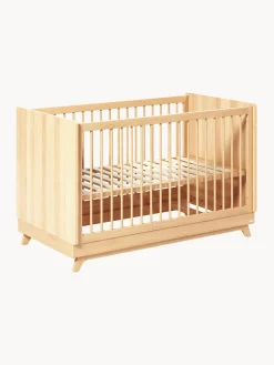 Discount Cuna de madera de haya Maralis, 70 x 140 cm Niños Cunas Para Bebé|Decoración Infantil