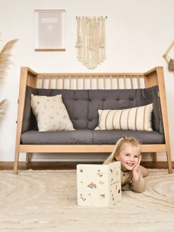 Cunas Para Bebé|Decoración Infantil></noscript>Leander Cuna de madera de roble Linea
