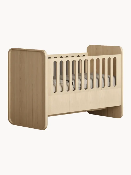 Cunas Para Bebé|Decoración Infantil>Nofred Cuna extensible para cama infantil Form, 70 x 120/160 cm Madera de roble