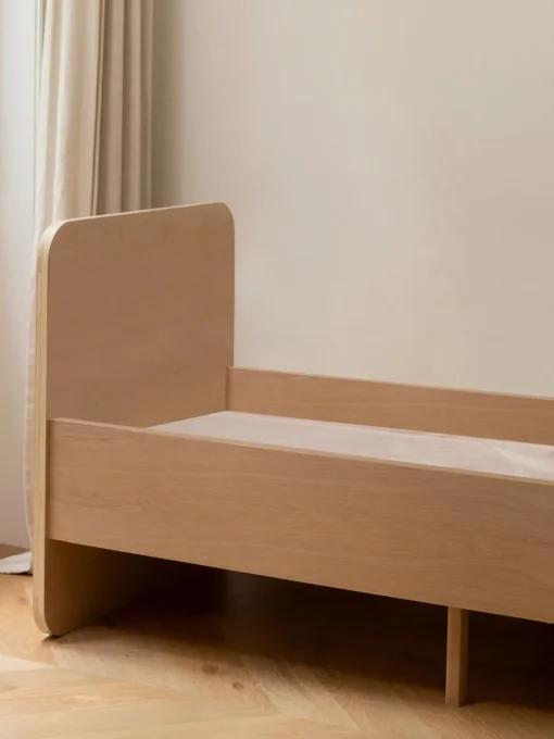 Cunas Para Bebé|Decoración Infantil>Nofred Cuna extensible para cama infantil Form, 70 x 120/160 cm Madera de roble