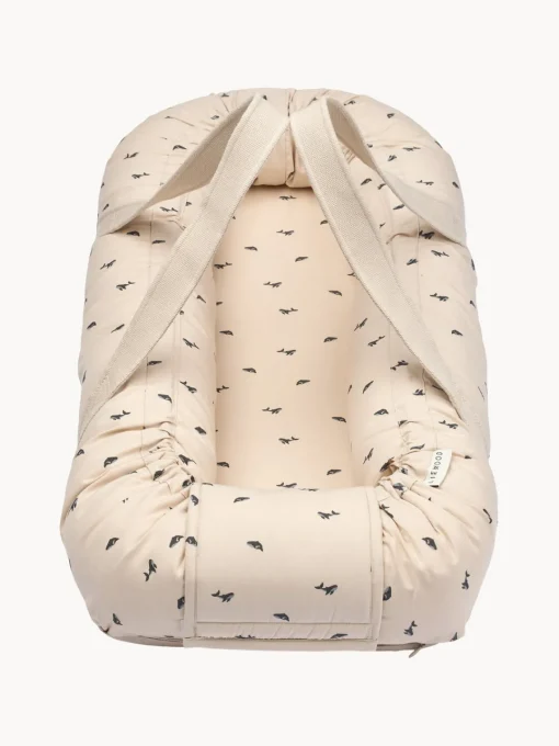 Nidos De Colecho Y Sacos Para Dormir|Nidos De Colecho Y Sacos Para Dormir>Liewood Cuna nido para bebé portátil de algodón Gro Blanco Off White, gris