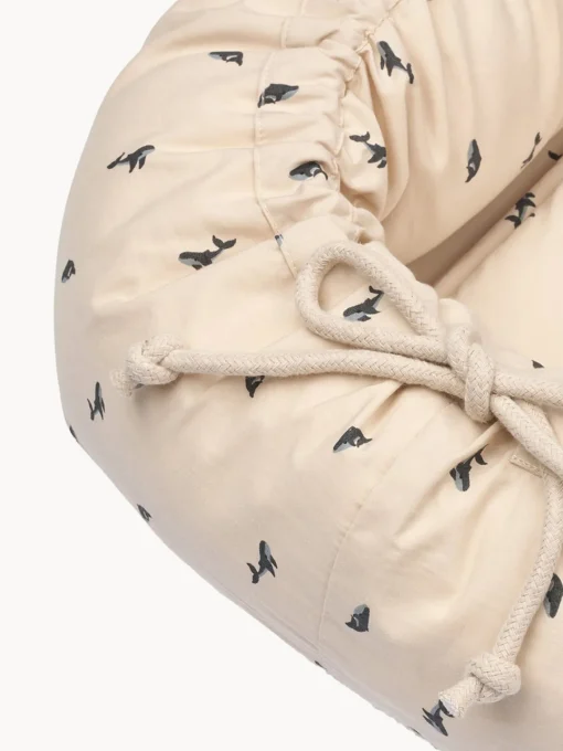 Nidos De Colecho Y Sacos Para Dormir|Nidos De Colecho Y Sacos Para Dormir>Liewood Cuna nido para bebé portátil de algodón Gro Blanco Off White, gris