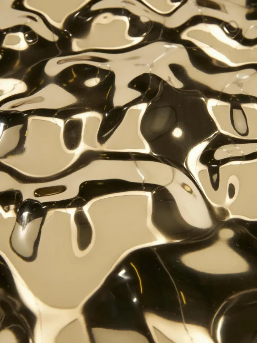 Objetos Decorativos De Pared|Jarrones>Westwing Collection Decoración de pared martillada Splash Dorado