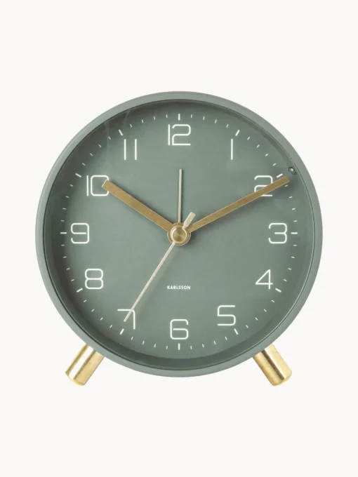 Relojes|Jarrones>Karlsson Despertador Lofty Verde oscuro, dorado