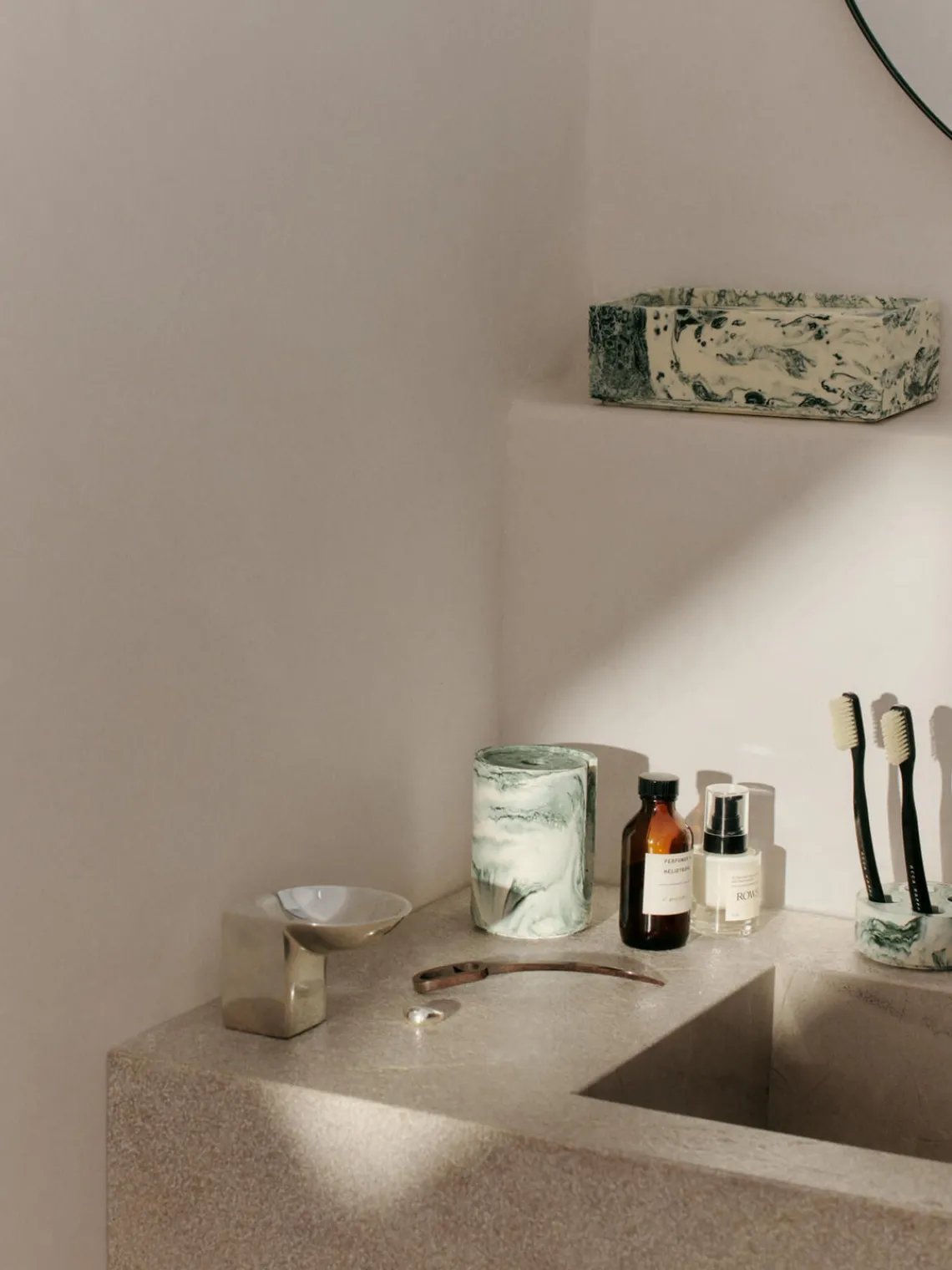 Outlet Dispensador de almohadillas de algodón Mist Accesorios De Baño|Jarrones