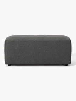 Reposapiés|Sofás></noscript>Westwing Collection Diván Melva, 99 x 42 cm Tejido gris antracita