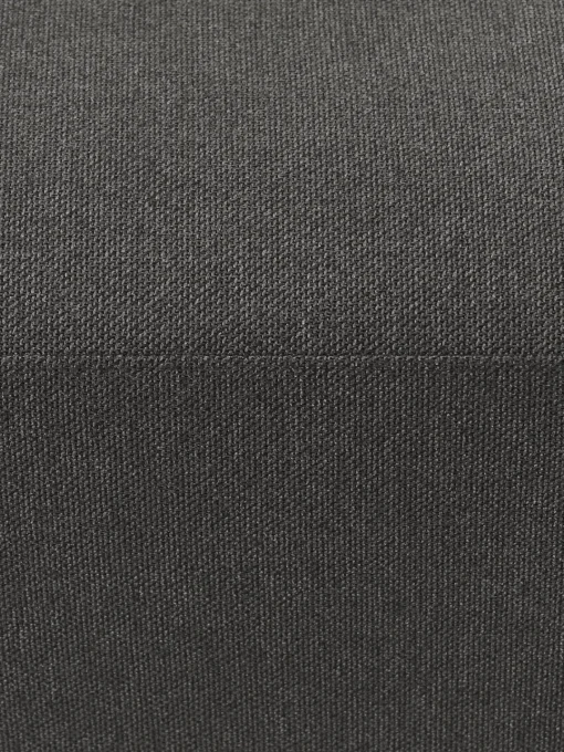 Reposapiés|Sofás>Westwing Collection Diván Melva, 99 x 42 cm Tejido gris antracita