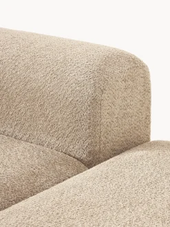 Best Diván modular de borreguillo bouclé con reposapiés Natalie Sofás