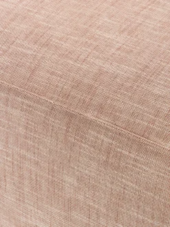 Sofás></noscript>Westwing Collection Diván modular de mezcla de lino Lennon Mezcla de lino rojo óxido