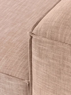 Sofás></noscript>Westwing Collection Diván modular de mezcla de lino Lennon Mezcla de lino rojo óxido