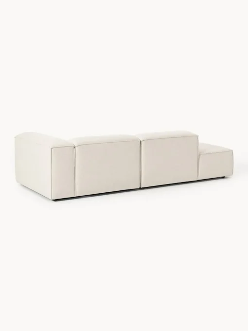 Sofás>Westwing Collection Diván modular de mezcla de lino Lennon Mezcla de lino beige