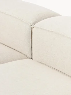 Sofás></noscript>Westwing Collection Diván modular de mezcla de lino Lennon Mezcla de lino beige
